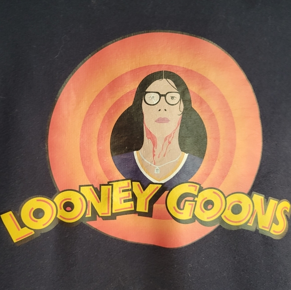 Looney Goones hoodie men's size Medium funny take on Looney Tunes - Picture 4 of 7